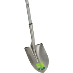 [761606] Best Garden Fiberglass Handle Round Point Shovel 46 In.