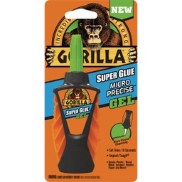 [102177] ****Gorilla 0.19 Oz. Gel Micro Precise Super Glue