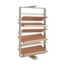 [703594] Royal Homes 6-tier Shoe Rack Revolving- 26.5In.x46.5In.x14In.- 32.5In.