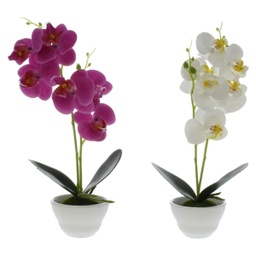 [718-36623] Decore Artificial Flowers with Pot