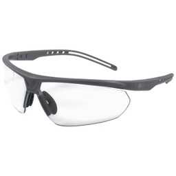 [GE308C] ****GE Grey Safety Glasses Clear Lens
