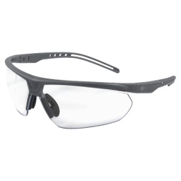 [GE308CAF] ****GE Gray Safety Glasses Clear Anti-Fog