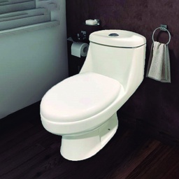 [T-M2037 RHT18446] ^Royal Homes Toilet S-trap White