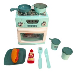 [832-46-A62387] Kids Happy Gourmet Little Kitchen Baking Oven