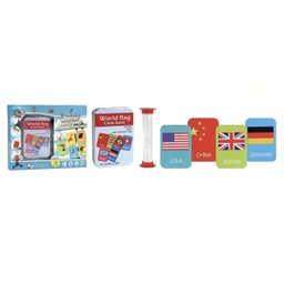 [832-46-B93378] ****Kids World Flag Card Gamedd