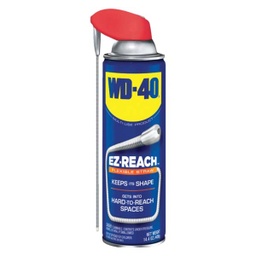 [490194] ^WD-40 Aerosol Multi-Purpose Lubricant with EZ Reach 8 In. Metal Straw 14.4 Oz.
