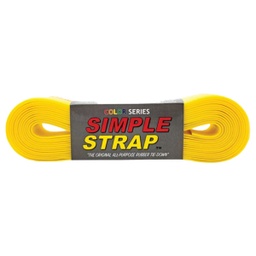 [SS1-YLW] ****Simple Strap 40 mm x 20 Ft. Yellow Regular Duty Tie-Down Strap