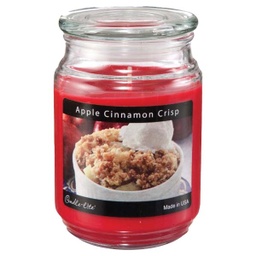 [3297021] Candle-Lite Everyday 18 Oz. Jar Candle - Apple Cinnamon Crisp