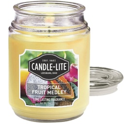 [3297099] Candle Lite 18 Oz. Everyday Tropical Fruit Medley Jar Candle