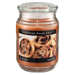 [3297549] ****Candle-Lite Everyday 18 Oz. Jar Candle - Cinnamon Pecan Swirl