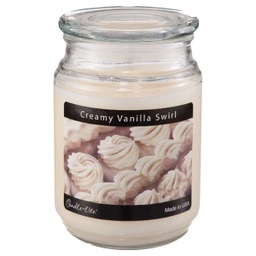 [3297553] Candle-Lite Everyday 18 Oz. Jar Candle - Creamy Vanilla Swirl