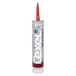 [13010 / 8188195] Sashco Lexel Caulk Polymer Sealant 10.5 oz. Clear