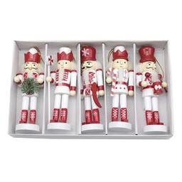 [831-XCL03-01-21C] Miro Christmas Nutcracker 12.5cm