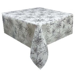 [831-XTE02-04-21F] ****Miro Christmas Tablecloth Round 70in