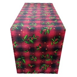 [831-XTE02-05-21B] ****Miro Christmas Table Runner 13x72in