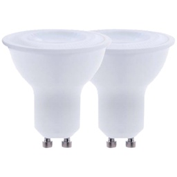 [38770] Westinghouse Bulbs LED 6W GU10 2PK Warm White - (Yellow Light)