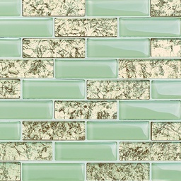 [G827001 RHGM19361] Royal Homes Glass Mosaic 11.8 x 10.2 In.