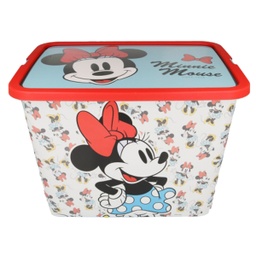 [2806] ****Disney Kids Storage Click Box 23L Minnie Vintage