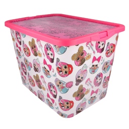 [3304] ****Disney Kids Storage Click Box 7L LOL Surprise Rock On