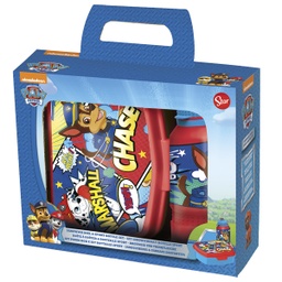 [18973] ****Disney Kids 2-pc Back to School Set - Sports Bottle 420ml &amp; Sandwich Box - Paw Patrol