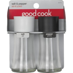 [22113] Goodcook Glass Salt &amp; Pepper Set 2oz