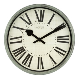 [404-3036G] ****La Crosse Wall Clock 14-In. Green