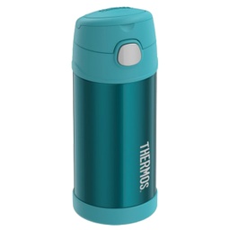 [F4100TL6] ****Thermos Funtainer Stainless Steel Water Bottle With Straw, 12 Oz. Teal