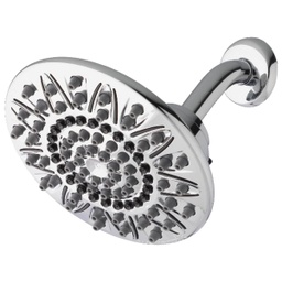 [ASR-733E] Waterpik RainFall 7-Spray 1.8 GPM Fixed Showerhead, Chrome