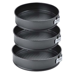 [09-0043] ****Alpine Cake Pans 3pc Set 9.5,10,11 In.