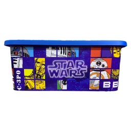 [2825] ****Disney Kids Storage Click Box 13L Star Wars