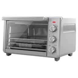 [TO3217SS-LA] Black &amp; Decker Crisp 'N Bake Air Fry Toaster Oven, 6-Slice