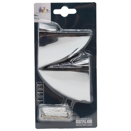 [KL-138] ****Classy Homes Shelf Clips Glass /Chrome 2pc