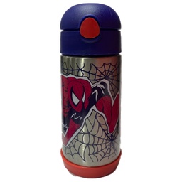 [61380] ****Disney Spiderman Insulated Bottle 360ml Steel