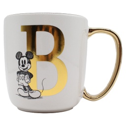 [41534] ****Disney Mickey Ceramic Alphabet Mug 13oz - B