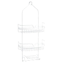 [4007-WHT] Bath Bliss Shower Caddy