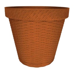 [TAMRRD4243] Terragave Flower Pot Round 16.5in