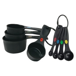 [2140500N4 / 2140500] OXO SoftWorks Measuring Cups &amp; Spoons Set - Black