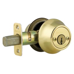 [L082090] ****Kwikset Double Cylinder 665 3 CP
