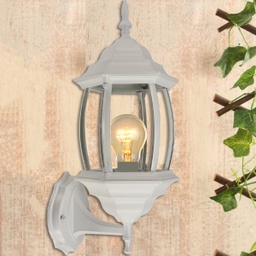 [HY-P4081 Bigger Size RHWL20821] Royal Homes Outdoor Wall Light White