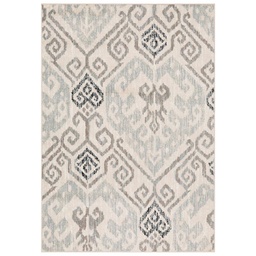 [RS214G81 CHR21456] L'Baiet Rugs Grey Geometric 8'x10'