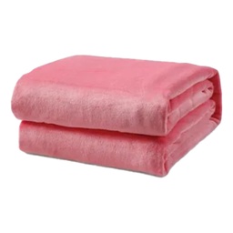 [9452-FQ PINK] ****L'Baiet Queen Blanket 90In.x90In.- Pink Fleece