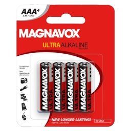 [MPO5121-M0] Magnavox AAA Alkaline Batteries 4pk