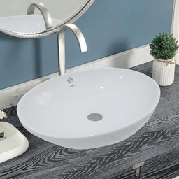 [8195 RHBS21656] Royal Homes Vessel Bathroom Sink 25X16.7X6.1In.