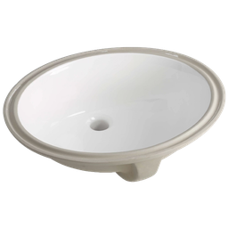 [S6504WH] Briggs Lavatory Sink Under-Counter 19 x 16 In.