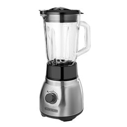 [BL1650S] Black &amp; Decker 2-speed Blender 750W 1.5L Glass Jar