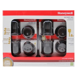 [8100406] Honeywell Tulip Knob Home Security Kit, Oil Rubbed Bronze