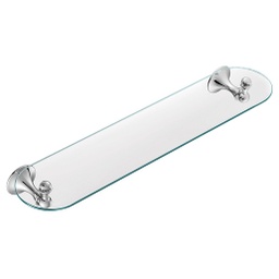 [DN7790CH] ****Moen Lounge Glass Vanity Shelf, Chrome