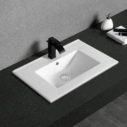 [ADAM-60W OnlyBasin RHBV22229] Royal Homes Top-Mount Bathroom Sink 23.6 x 18.1 In.