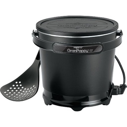 [05411] ****Presto GranPappy Aluminum Deep Fryer 4.5 Qt Black