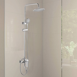 [Chrome 3042 RHSS22542] Royal Homes Shower Set 29.14 x 12.2 x 4.92 In.